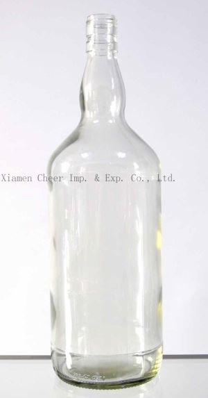Bottle(PT1500-4166A) วิสกี้สี 1500 มล.แก้วหินเหล็กไฟ